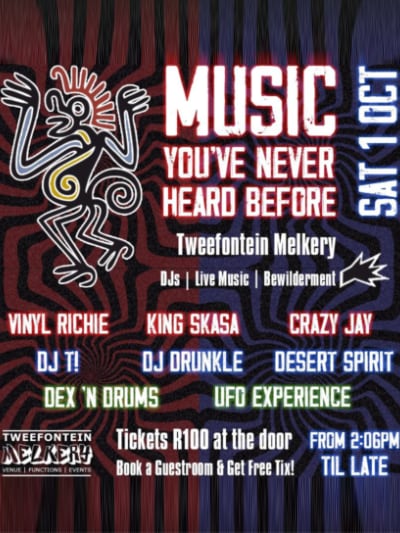 The Melkery – Sat 01 Oct